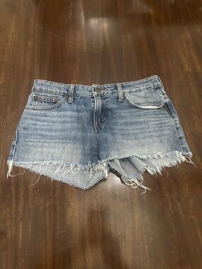 Lucky Brand Distressed Blue Denim Cutoff Shorts